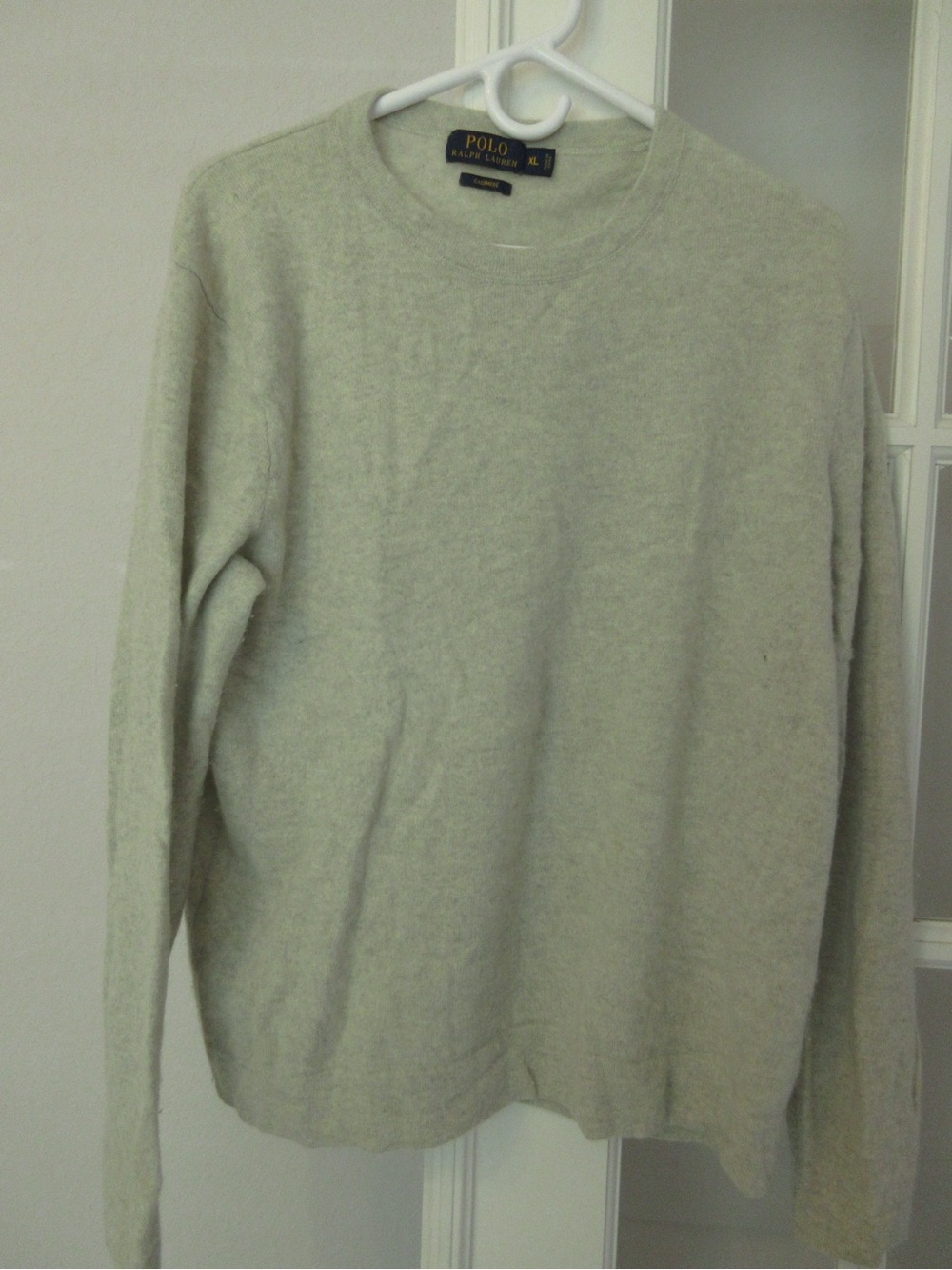 Polo by Ralph Lauren cashmere Light beige Crewneck Sweater